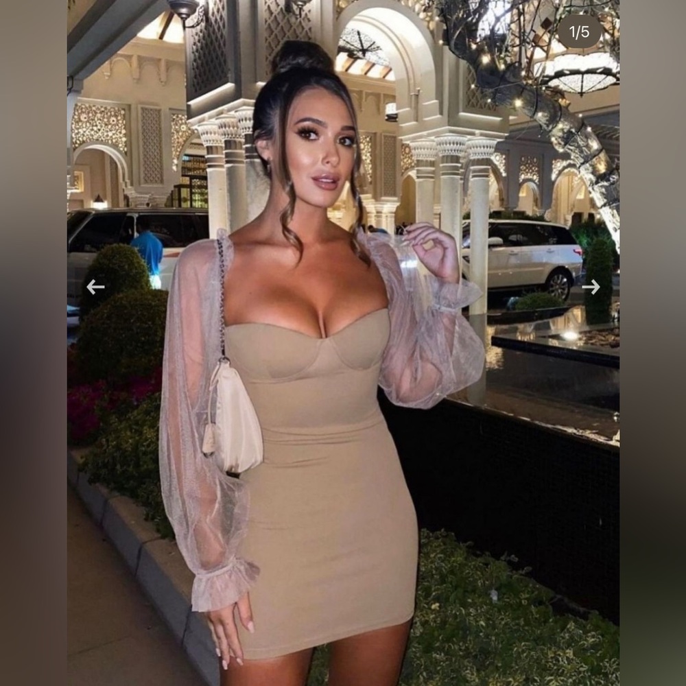 Brown dress